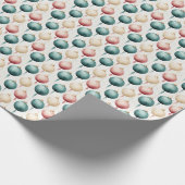 Champagne Blush: roze en goud Cadeaupapier (Hoek)