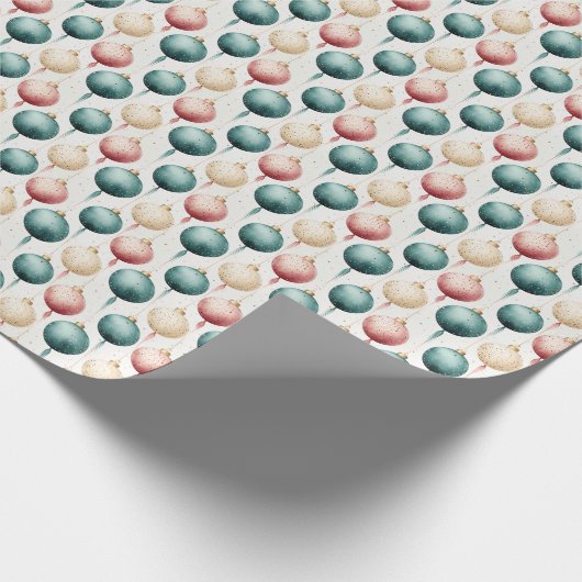 Champagne Blush: roze en goud Cadeaupapier (Hoek)