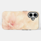 Champagne Blush Waterverf Bloem Case-Mate iPhone Case (Achterkant (horizontaal))