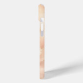 Champagne Blush Waterverf Bloem Case-Mate iPhone Case (Achterkant / Links)