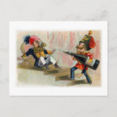 Champagne Bottle Cork Goes Astray Briefkaart (Voorkant)