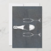 Champagne Bottle Kaart (Voorkant)