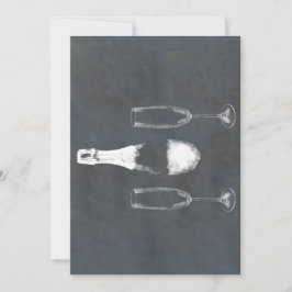 Champagne Bottle Kaart