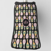 Champagne Bottle Pattern Dames Golf Head Hoesje Golfheadcover (Draai 90)