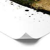 Champagne Bottle Wall Art Print 'Fool's Gold'  (Hoek)