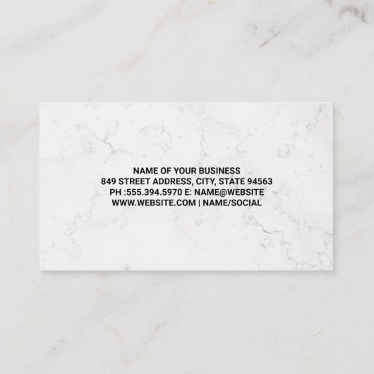 Champagne Bottles | Achtergrond Glamor Visitekaartje (Achterkant)