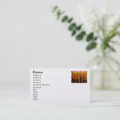 Champagne Bottles Visitekaartje (Staand voorkant)