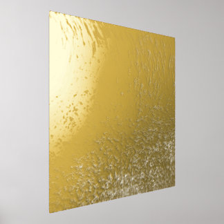 Champagne Breeze abstracte foto Folie Afdrukken