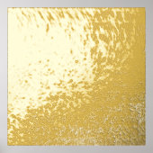 Champagne Breeze abstracte foto Folie Afdrukken (Voorkant)