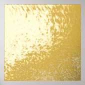 Champagne Breeze abstracte foto Folie Prints (Voorkant)