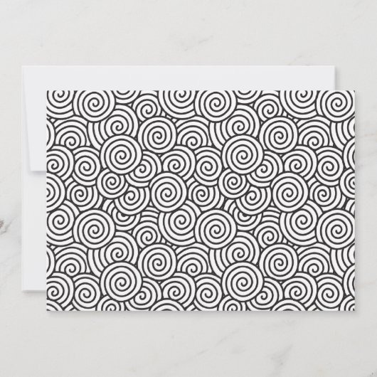 Champagne Bridal Shower Kaart (Achterkant)