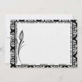 Champagne Bridal Shower Kaart (Achterkant)