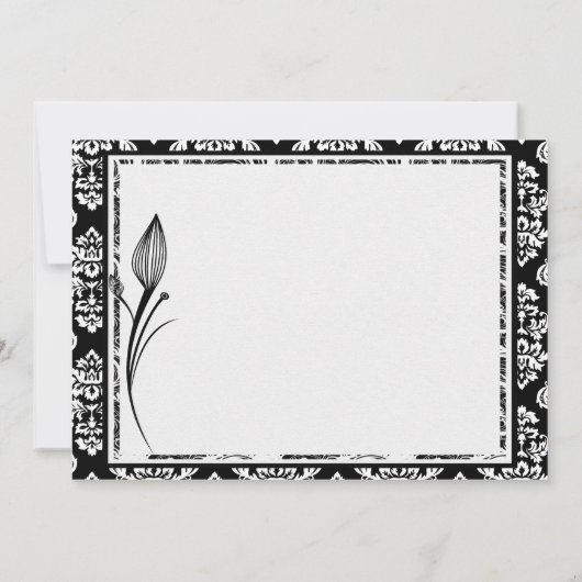 Champagne Bridal Shower Kaart (Achterkant)