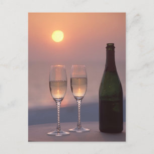 Champagne Briefkaart