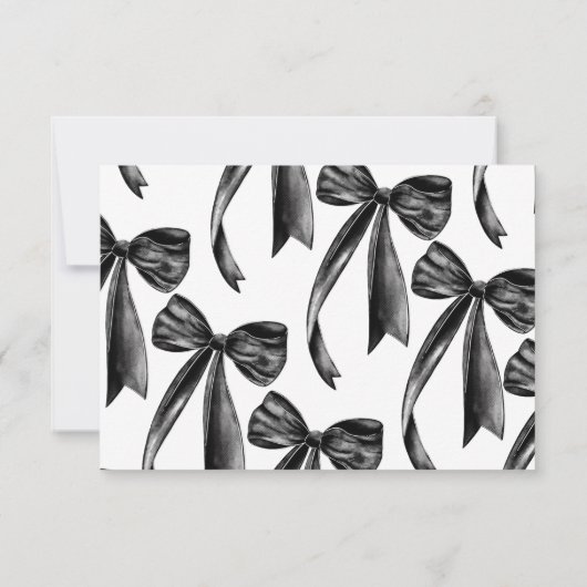 Champagne Bruidsfeest Uitnodiging Recept Verzoek B (Achterkant)