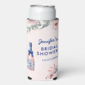 Champagne Bruiloftsfeest Seltzer Blikjeskoeler (Seltzer Voorkant)