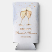 Champagne Bruiloftsfeest Seltzer Blikjeskoeler (Achterkant)