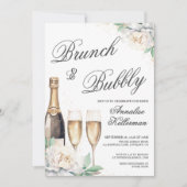 Champagne Brunch And Bubbly Bridal Shower Kaart (Voorkant)