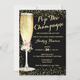 Champagne Brunch Bruidsfeest Uitnodiging