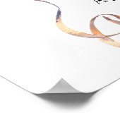 Champagne Brunch & Bubbly Vrijgezellenfeest Welkom Poster (Hoek)