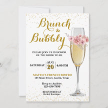 Champagne Brunch en Bruidsborrel Bruiloft