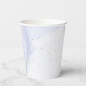 Champagne brunch en bruiloftsdouche bruidsfeest papieren bekers (Achterkant)