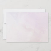 Champagne brunch en bruisende bruids-shower foto bedankkaart (Achterkant)