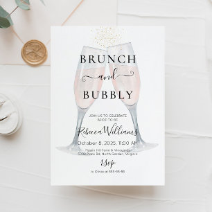 Champagne Brunch en Bruisende Bruiloftsborrel Kaart