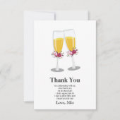 Champagne Brunch en Bubble-bedriegers bedankt u (Voorkant)