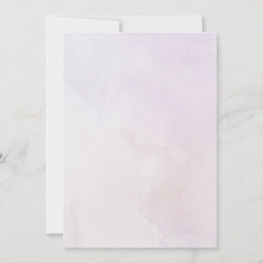 Champagne Brunch en Bubble Vrijgezellenfeest Bedankkaart (Achterkant)