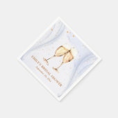 Champagne Brunch en Bubble Vrijgezellenfeest Servet (Hoek)