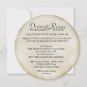 Champagne Bubble uitnodiging (Achterkant)