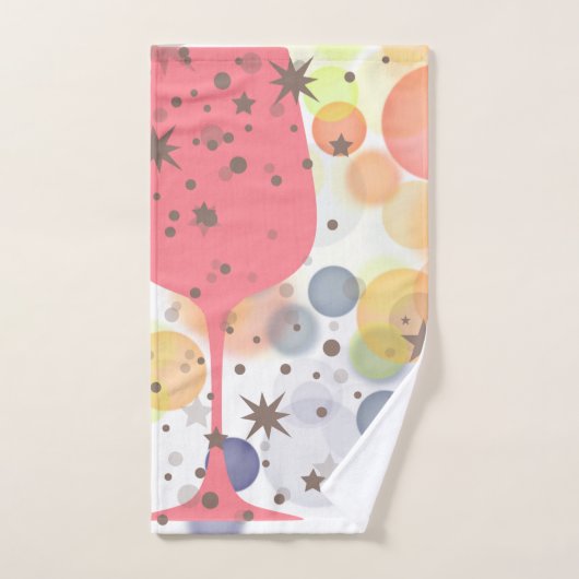 Champagne Bubbles Bad Handdoek (Handdoek)
