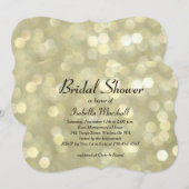 Champagne Bubbles Bridal Shower Kaart (Voorkant / Achterkant)