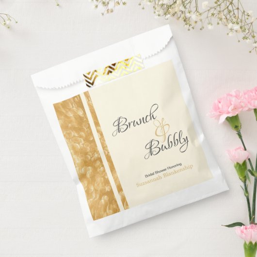 Champagne Bubbles Brunch Bubble Vrijgezellenfeest Bedankzakje (Gezegeld)
