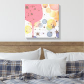 Champagne Bubbles Canvas Afdruk (Insitu (Slaapkamer))