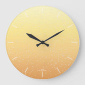 Champagne Bubbles Clock Grote Klok (Voorkant)