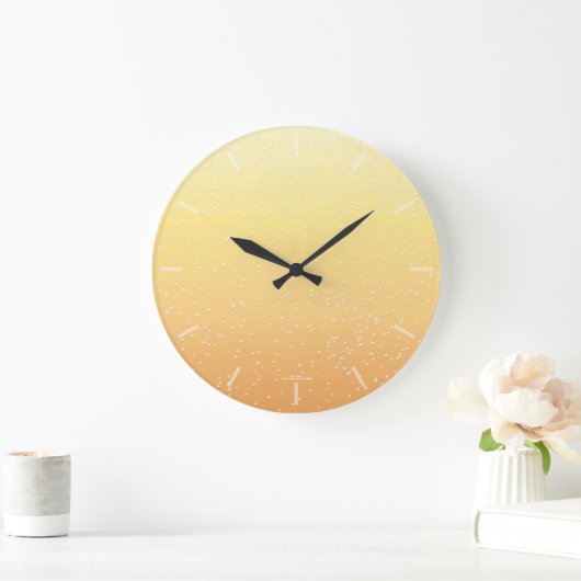 Champagne Bubbles Clock Grote Klok (Huis)