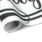 Champagne Bubbles & Dog Snuggles Cadeaupapier (Rol Hoek)