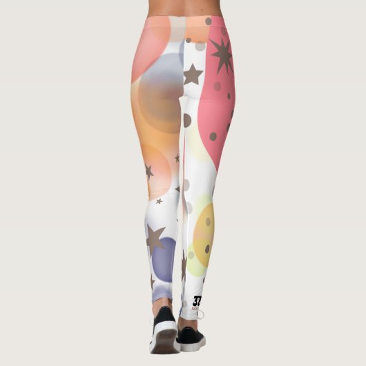 Champagne Bubbles Leggings (Achterkant)