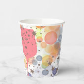 Champagne Bubbles Papieren Bekers (Links)