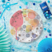 Champagne Bubbles Papieren Bordje (Feest)