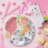 Champagne Bubbles Papieren Bordje (Feest)