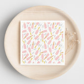 Champagne & Bubbles Patroon Papieren servetten