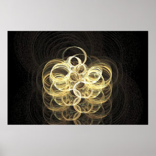 Champagne Bubbles Poster