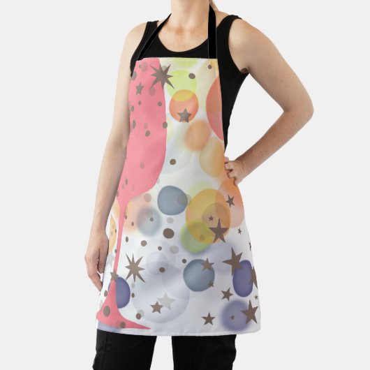 Champagne Bubbles Schort (Insitu)