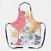 Champagne Bubbles Schort (Voorkant)