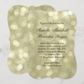 Champagne Bubbles Wedding Kaart (Voorkant / Achterkant)