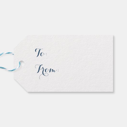 Champagne Cadeaulabel (Achterkant Horizontaal)