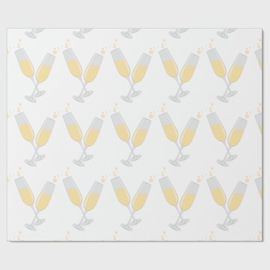 Champagne Cadeaupapier (Vlak)